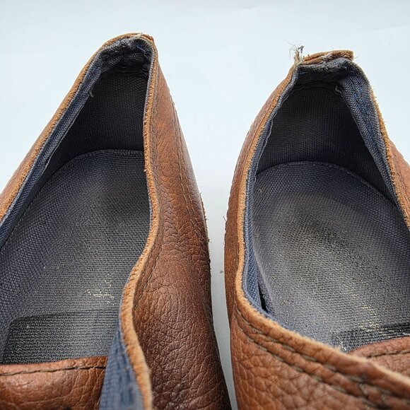 Converse Jack Purcell Mens size 13 Brown Leather Sneaker Shoes Casual Walking - Picture 9 of 13